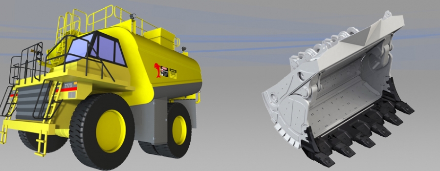 Mining plant equipment 3d cad design